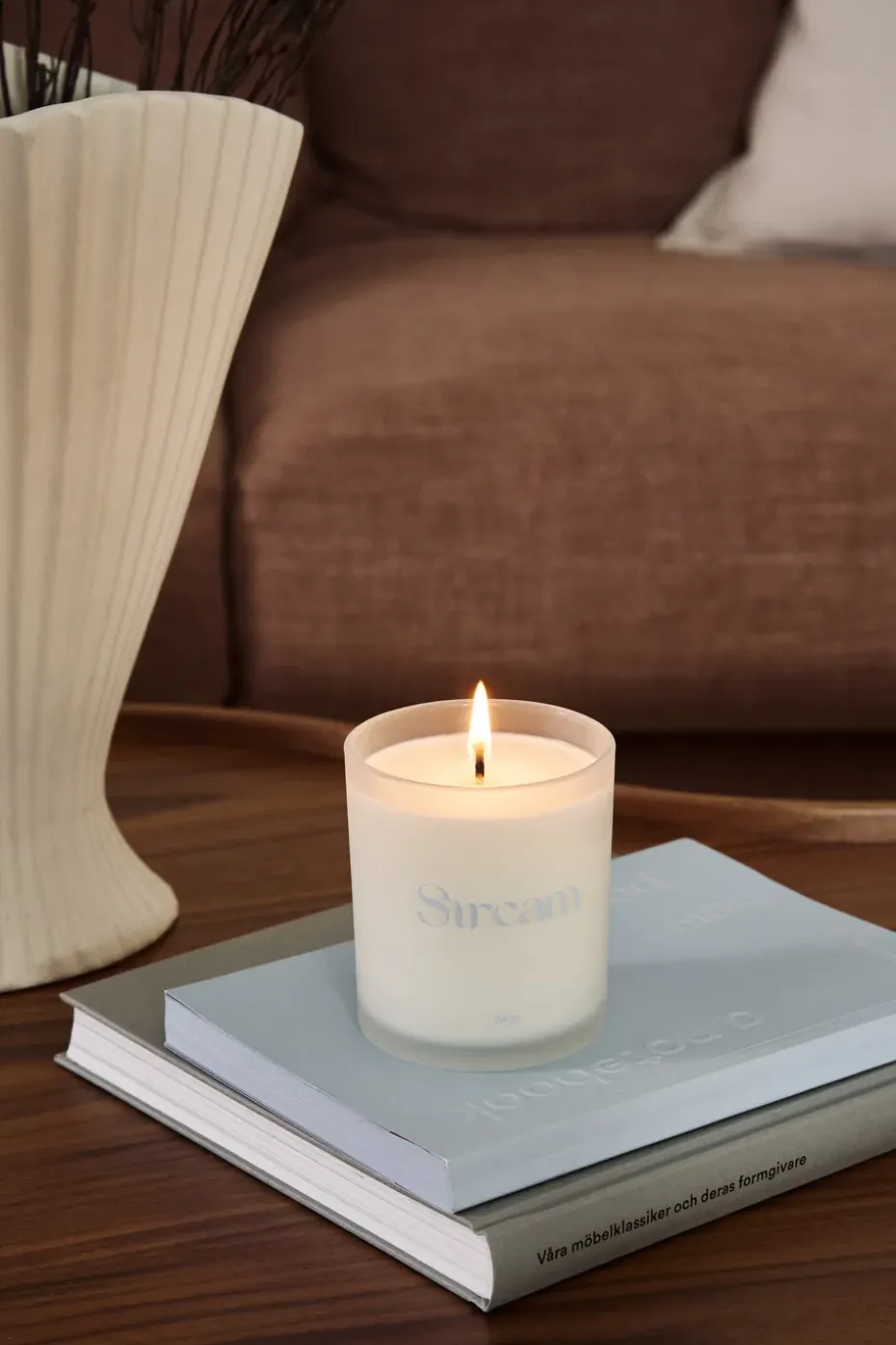 Vela aromática Stream, 240 g