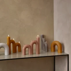 Vela Bend 14,5x16,5 cm, Honey gold