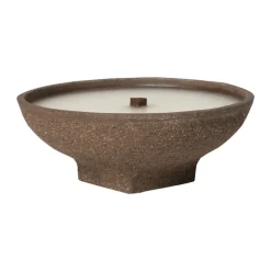Vela de exterior Vei , Brown, Ø30 × 12,5 cm