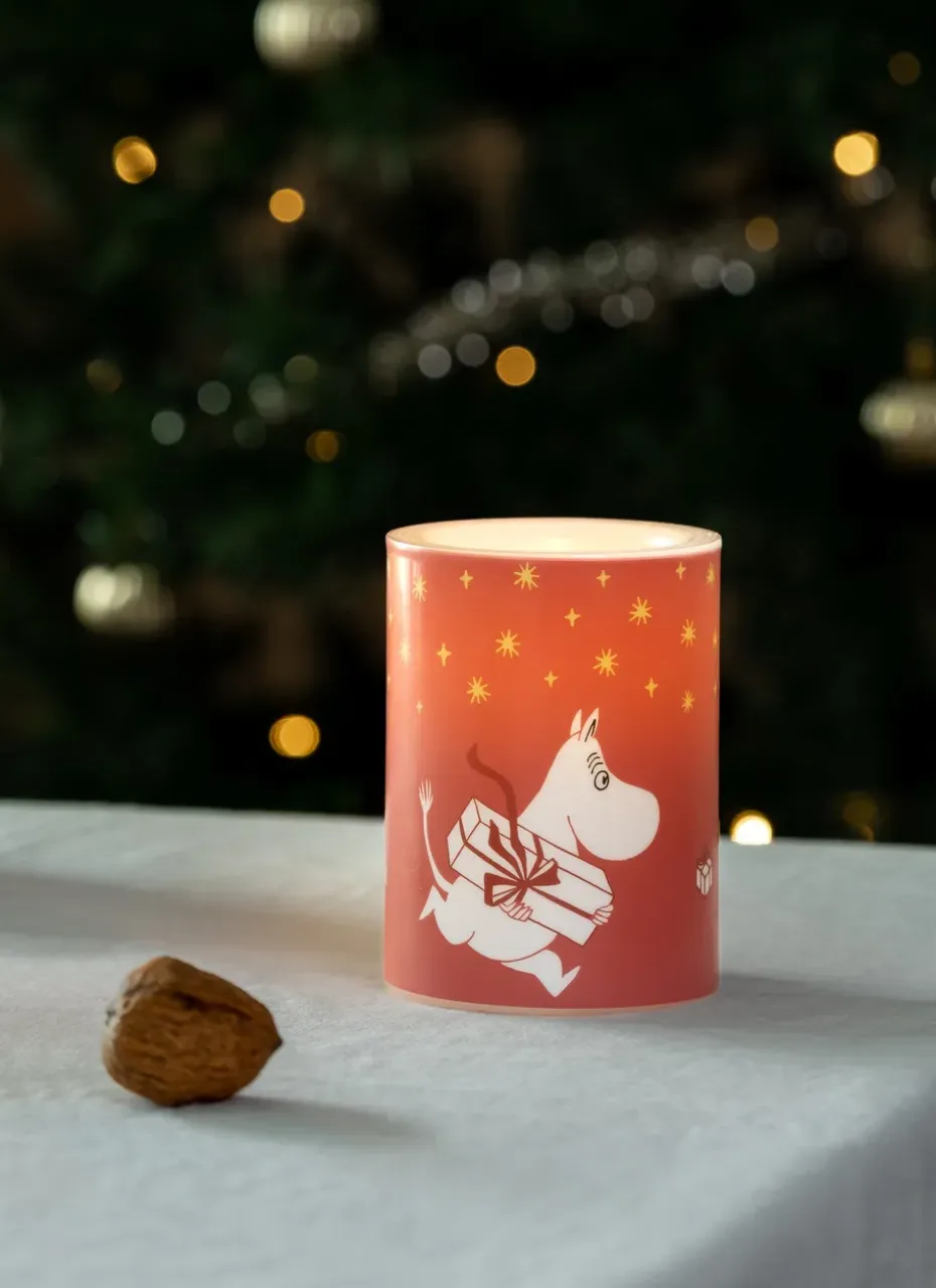 Vela gruesa LED Moomin 10 cm, Gifts