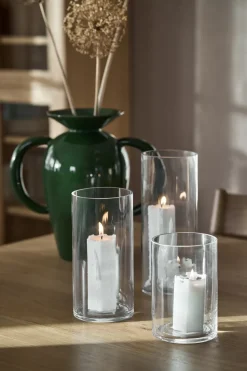 Vela gruesa Luminous Spider web, Ø6x15 cm