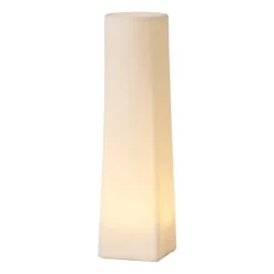 Vela LED Ignus 22,5 cm, Blanco hueso
