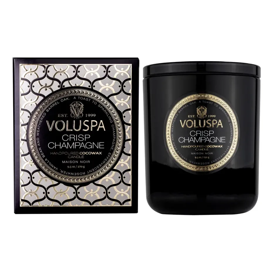 Vela perfumada Classic Maison Noir 60 horas, Crisp Champagne