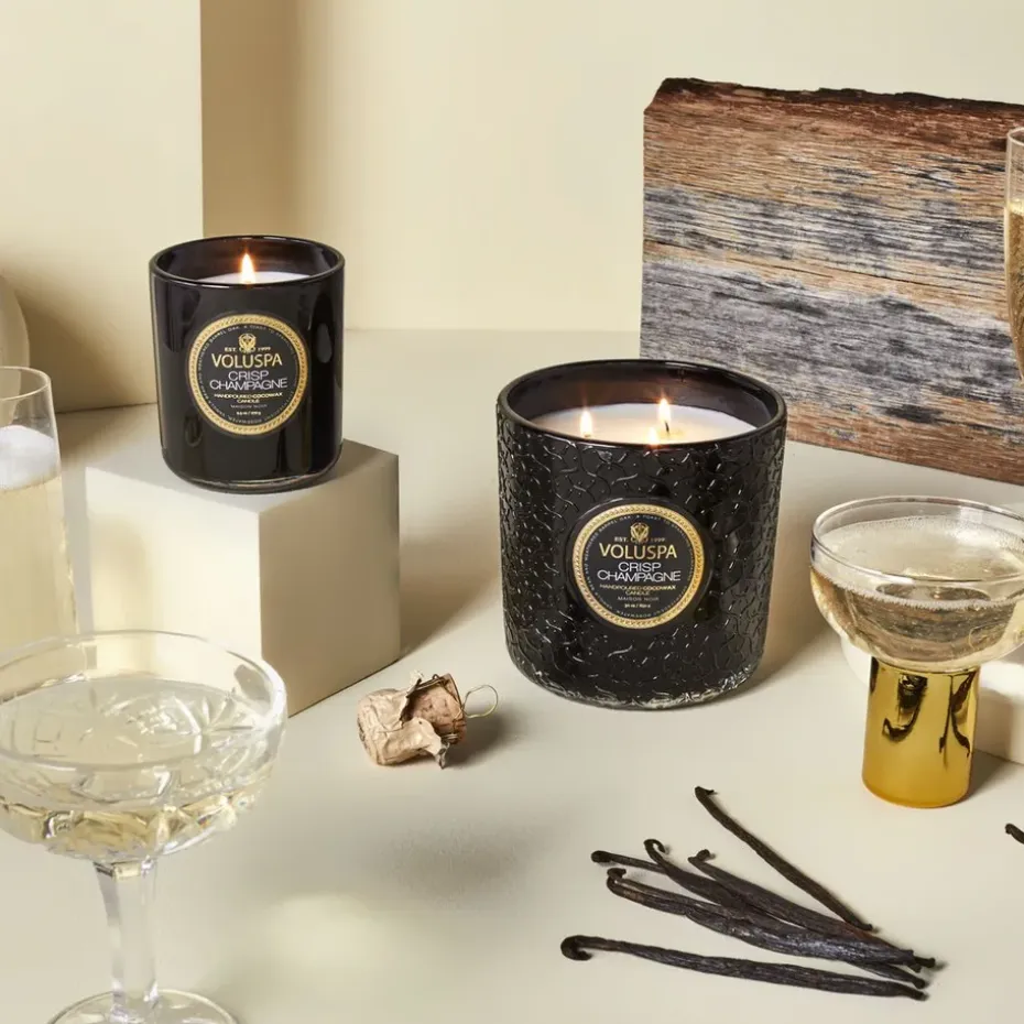 Vela perfumada Classic Maison Noir 60 horas, Crisp Champagne