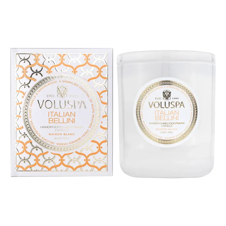 Vela perfumada Classic Maison Blanc 60 horas, Italian Bellini