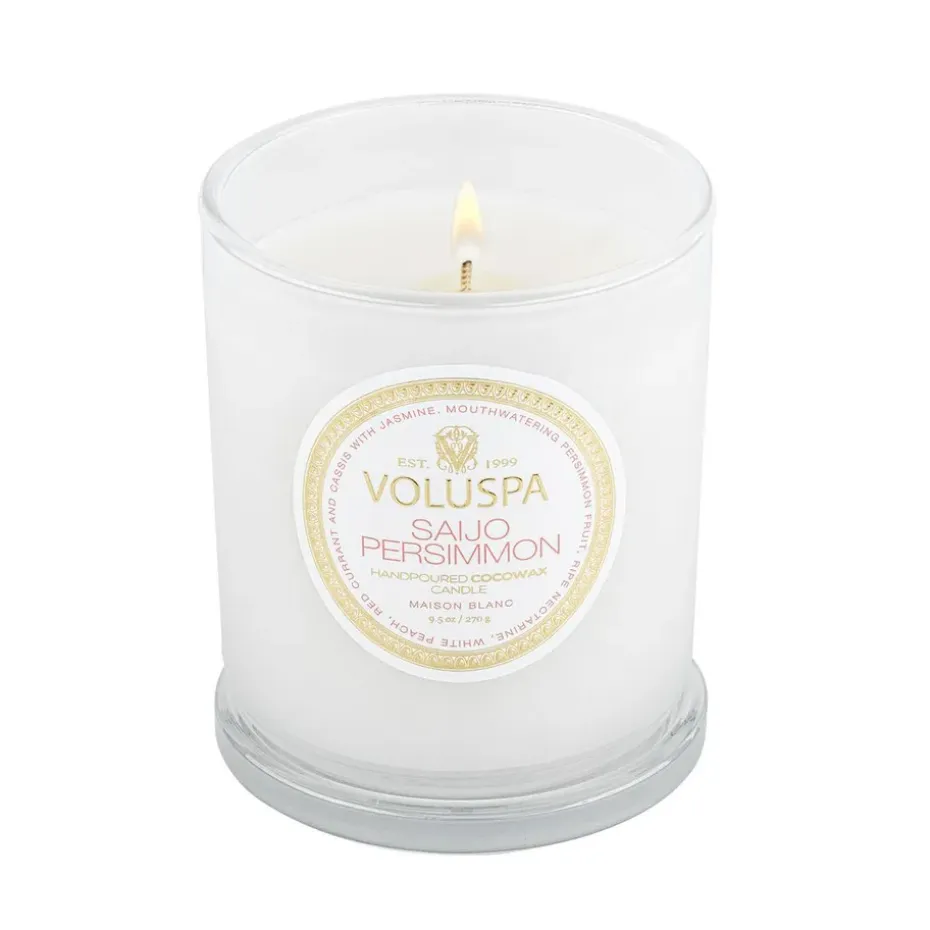 Vela perfumada Classic Maison Blanc 60 horas, Saijo Persimmon