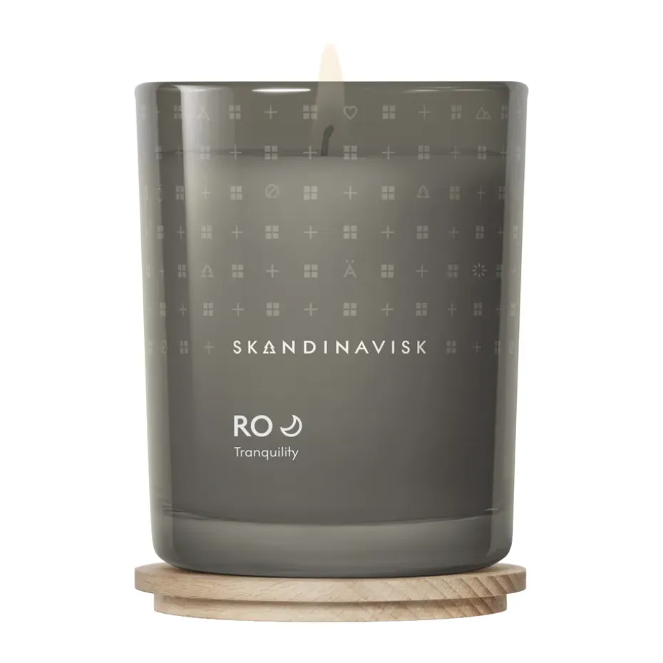 Vela perfumada con tapa Ro, 200 g