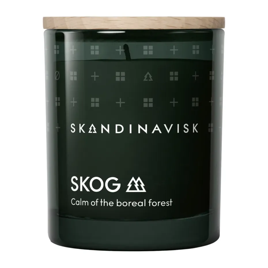 Vela perfumada con tapa Skog, 65 g