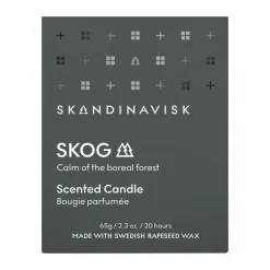 Vela perfumada con tapa Skog, 65 g