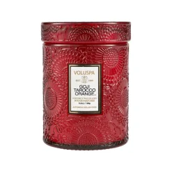 Vela perfumada en bote de cristal Japonica 50 horas, Goji Tarocco Orange