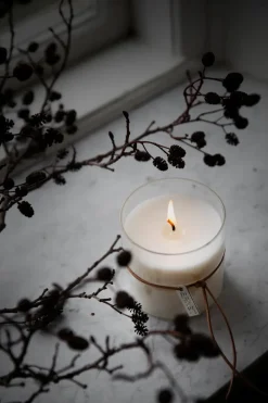 Vela perfumada en vaso con cintura Ernst Ø8 cm, Tid till ingenting