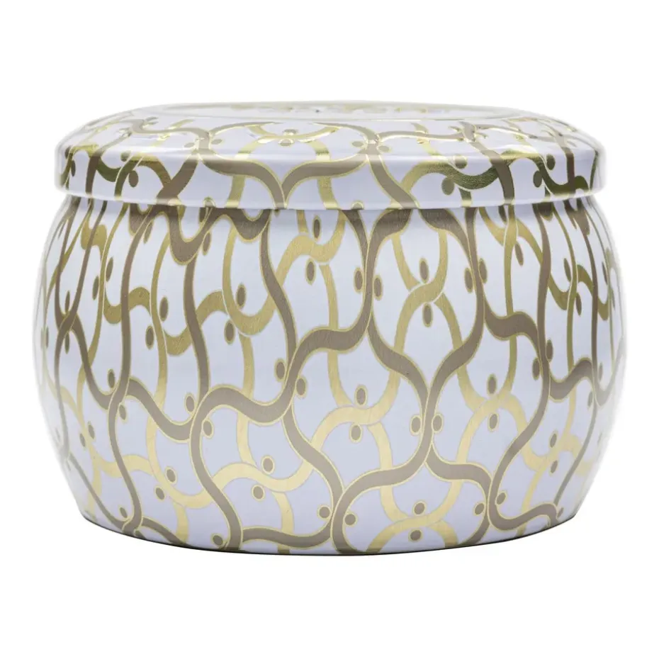 Vela perfumada Maison Blanc Mini Tin 25 horas, Suede Blanc