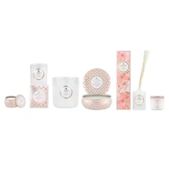 Vela perfumada Maison Blanc Mini Tin 25 horas, Saijo Persimmon