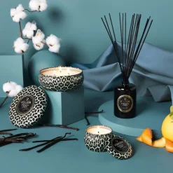 Vela perfumada Maison Noir 3-wick Tin 40 horas, French Linen