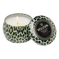 Vela perfumada Maison Noir Mini Tin 25 horas, French Linen