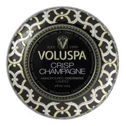 Vela perfumada Maison Noir Mini Tin 25 horas, Crisp Champagne