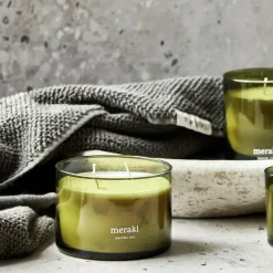 Vela perfumada Meraki, 60 horas, Lavender rain