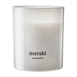 Vela perfumada Meraki, 35 horas, White garden