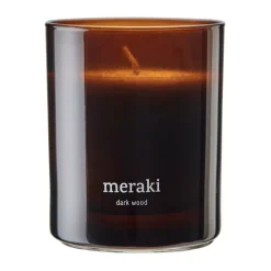 Vela perfumada Meraki, 35 horas, Dark wood