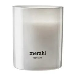 Vela perfumada Meraki, 35 horas, Fresh linen