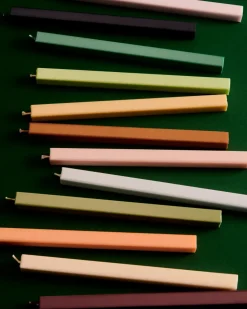 Vela Square Candl mix 4-pack, Dark