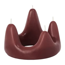 Vela Stala candle ring, Dark grape