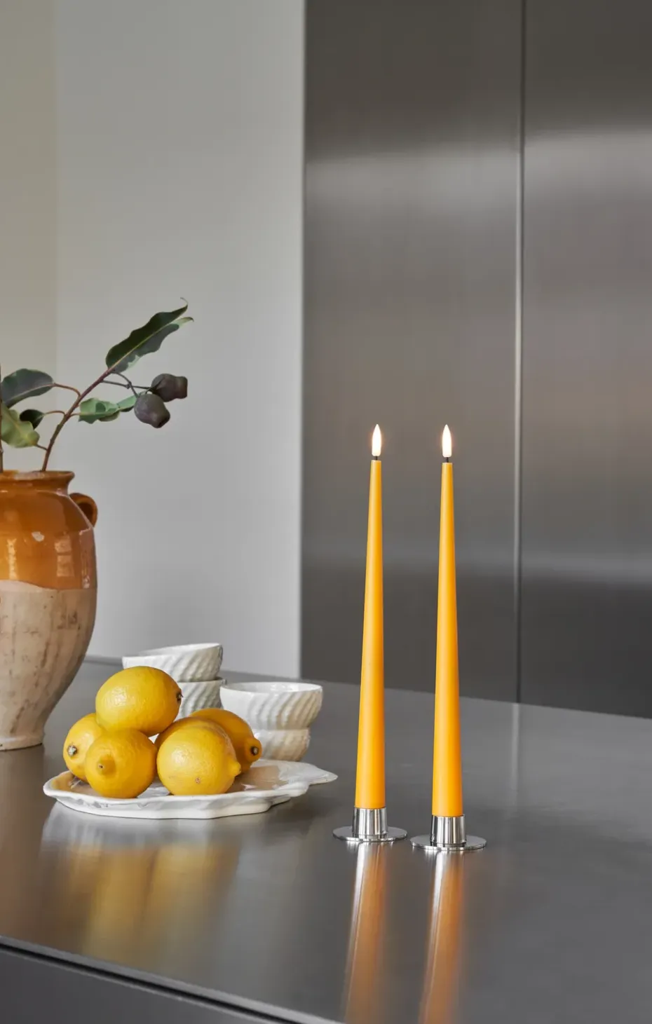 Velas LED ester & erik, 2-pack, 85 Mango , 30 cm