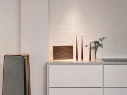 Velas LED ester & erik, 2-pack, 44/2 Deep Wine , 30 cm