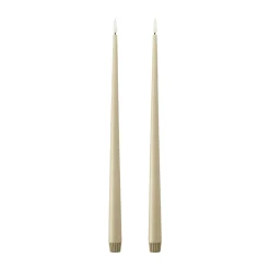Velas LED ester & erik, 2-pack, 14 Pale ginger, 40 cm