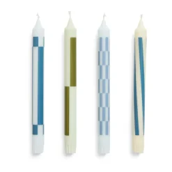 Velas Pattern 4-pack, Green-blue