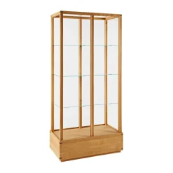 Vitrina Japanese grande, Roble aceitado en tono cálido