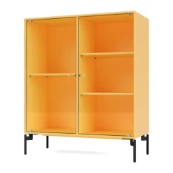 Vitrina Ripple II 69,6x82,2x30 cm, Acacia-ben black