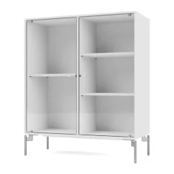 Vitrina Ripple II 69,6x82,2x30 cm, NewWhite-ben chrome