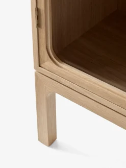 Vitrina Trace SC88 120x192x40 cm, Natural naturalal oak