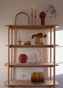 Woody bird high 32 cm, Oak