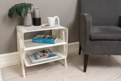 Zapatero Tica small, Mat white